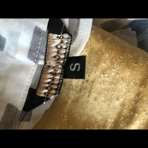 Rozae Nichols sheer sparkly blouse. SZ Small - Picture 6 of 9